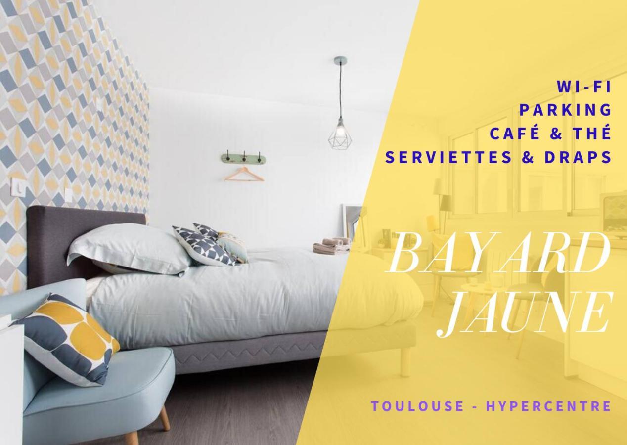 Le Bayard Jaune - Parking & Gare Sncf Toulouse Exterior photo